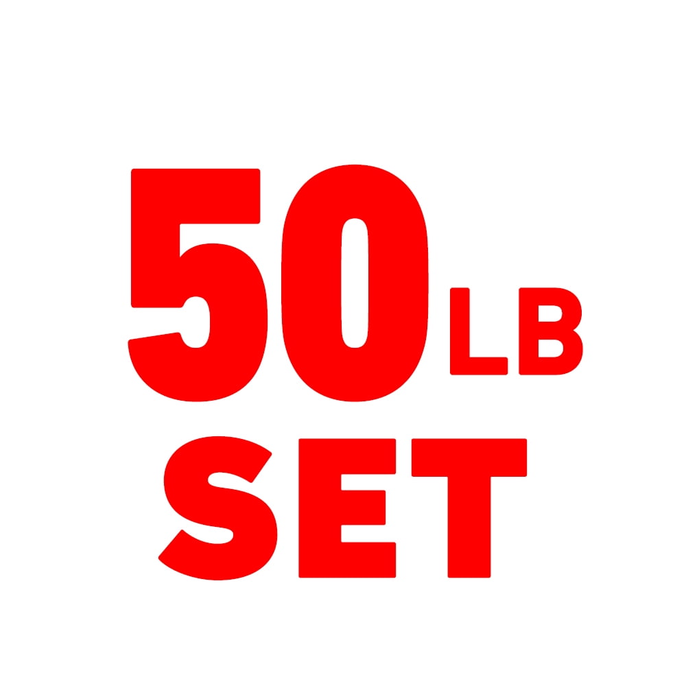 50lbs(25*2)
