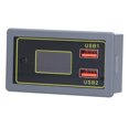 thumbnail image 3 of Medidor de Voltios LHCER Pantalla LCD USB Dual Independiente 7 Segmentos, 3 of 5