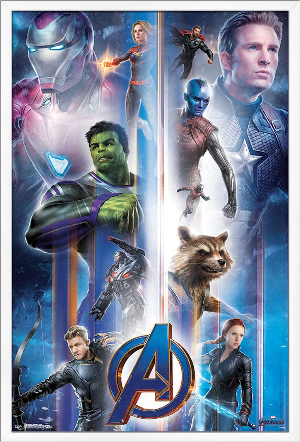 MCU: Avengers: Endgame - Grid Poster - Walmart.com ...