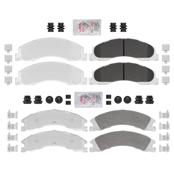 Front & Rear HD Disc Brake Pads FOR 2008-2023 FORD E450 Ford van Brake Kit