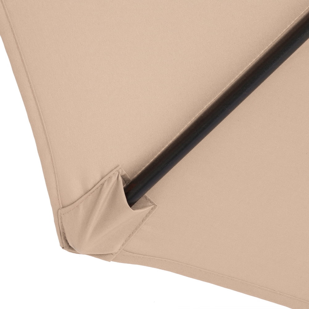 Kepooman 10 FT Cantilever Patio Umbrella, Deluxe Heavy Duty Outdoor Offset Hanging Umbrellas Without Base for Market, Pool, Garden, and Outdoor Life, Top Color Kepooman 10 FT Cantilever Patio Umbrella, Deluxe Heavy Duty Outdoor Offset Hanging Umbrellas Without Base for Market, Pool, Garden, and Outdoor Life, Top Color