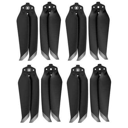High Quality Drone Accessories Wing Fans Low Noise Drone Paddle Wing Accessories Drone Props Propeller SILVER 4 PAIRS