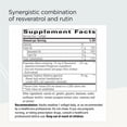 thumbnail image 2 of Integrative Therapeutics Resveratrol Ultra HP - Heart Health Support Supplement for Daily Antioxidant Support*- Once-Daily, Non-Soy Softgel - Gluten-Free & Dairy-Free - 60 Softgels (60 Servings), 2 of 6