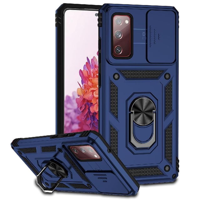 Estuche GANGXUN para Samsung Galaxy S20 FE, soporte giratorio 360°, estilo mecánico y magnético