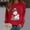 Red, variant on WXLWZYWL Oversized Sweatshirts for Women Long Sleeve Crewneck Pullover Xmas 3D Graphic Ugly Sweater Santa Shirts Funny Gifts