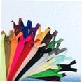 thumbnail image 3 of FRCOLOR 23Pcs Assorted Color Nylon Zippers Invisible Conceal Style Perfect for Sewing and Design Projects, 3 of 8