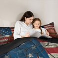 thumbnail image 4 of Feelyou Basketball Gamer Bedding Comforter Set 7pcs, American Flag Full Bedding Set, 4 of 8