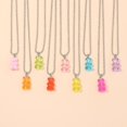 thumbnail image 2 of Collar de Oso de Goma YONGSHENG Cadena de Dibujos Animados Color Caramelo, 2 of 4