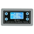 thumbnail image 1 of Voltímetro, ZKU15, comprobador de parámetros electrónicos, herramienta de prueba de voltaje y corriente, calidad inigualable, 1 of 9