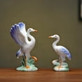 thumbnail image 5 of KYAIGUO Animal Ornaments High Temperature Resistance, No Deformation Ceramic Crafts 2.5X1.8X4.3inch, 5 of 6