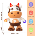thumbnail image 2 of SAYLITA Baby Cow Toys 3 to 12 Months Swing & Musical Light Infant Toys, Baby Musical Toys 12-18 Months for Dancing Walking, Learning Cow Toy Boys Girls Birthday Christmas Gifts Toddler Age 1-3, 2 of 7