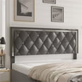 thumbnail image 3 of Better Home Products Monica 4-Drawer Velvet King Size Platform Bed in Gray, 3 of 7