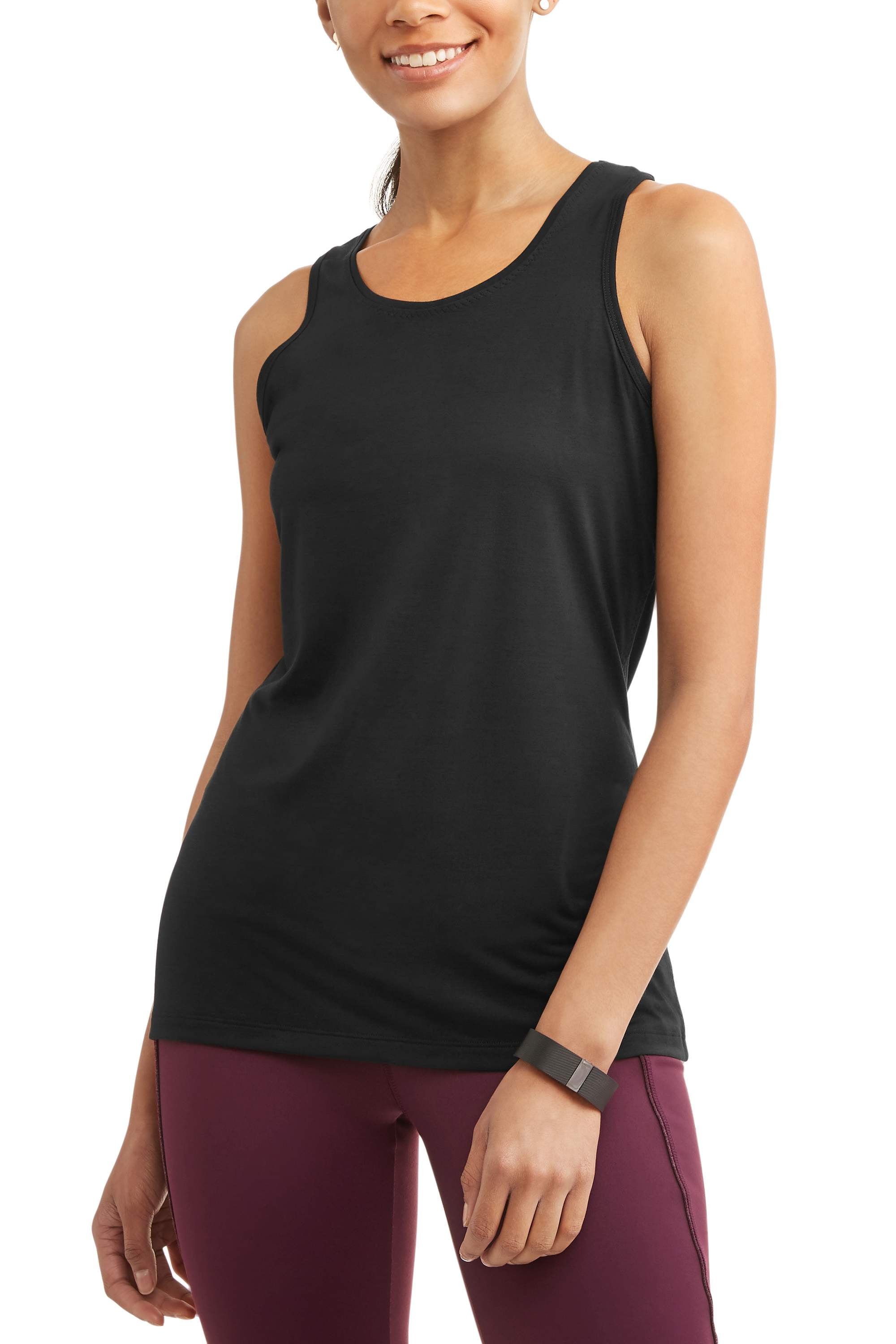 Danskin Now - Danskin Now Women's Athleisure Crossover Open Back Tank - Walmart.com