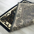 thumbnail image 4 of Allstar 5x7 Traditional Area Rug in Blue with Ivory French Aubusson design (5' 2" x 7' 1"), 4 of 7