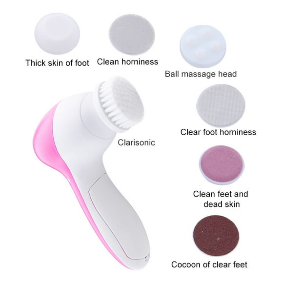 Facial Cleansing Brush by Olay Regenerist, Face Exfoliator with Brush Heads