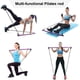 thumbnail image 5 of Kit de barra de palo de pilates, kit de barra de pilates multifuncional con banda de resistencia, correas para los pies para yoga, estiramiento WD.WDQZL Hogar, 5 of 8