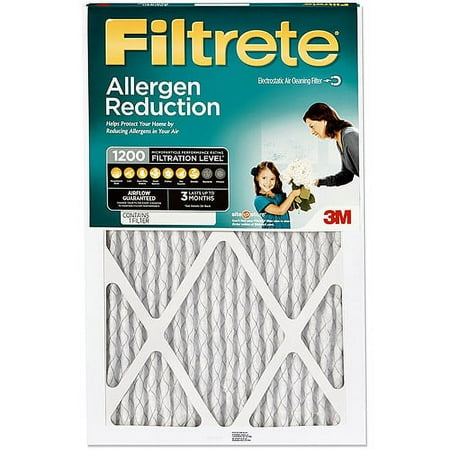 Filtrete 1200 Allergen Reduction Filter 12" X 36" x 1"