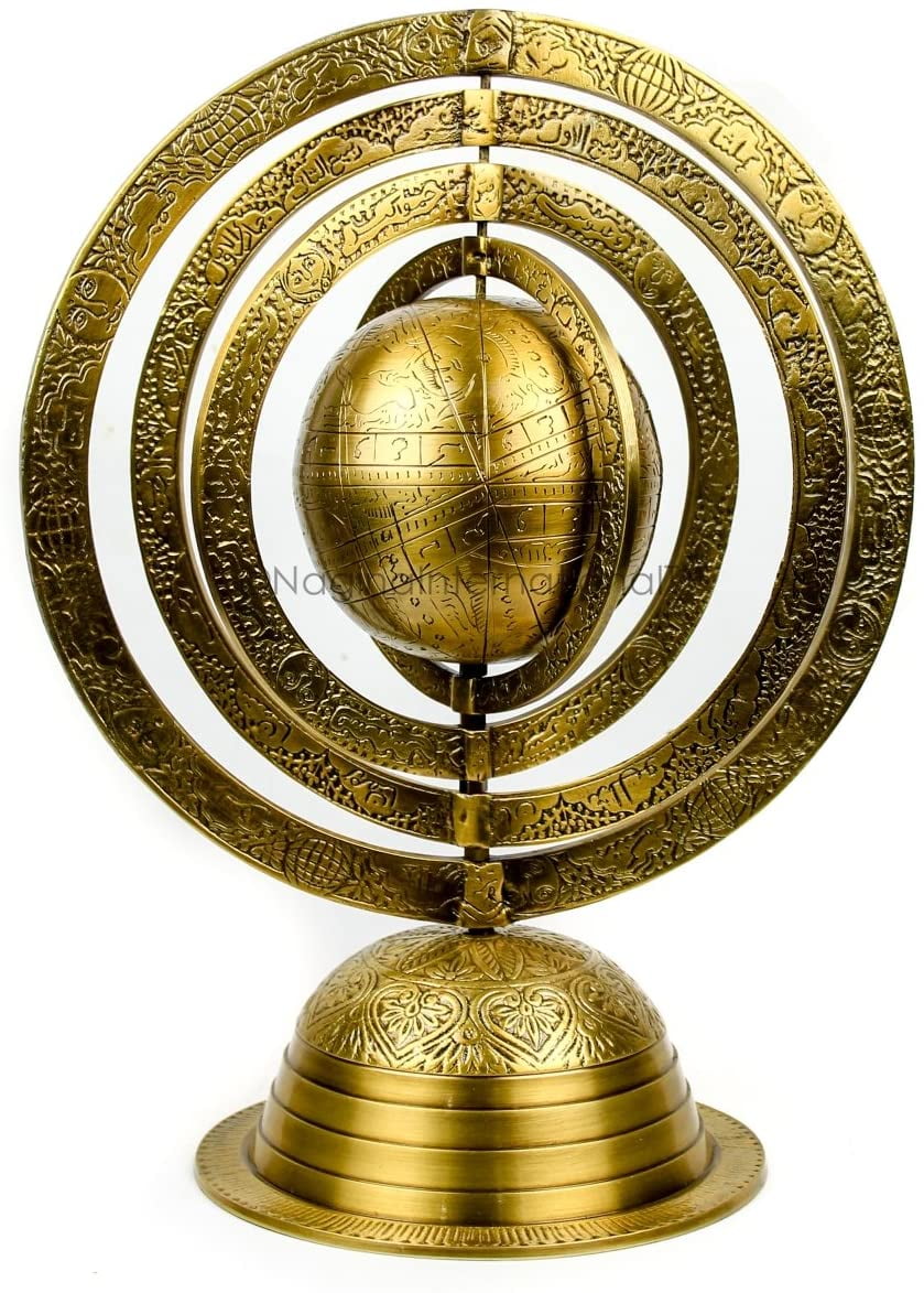 Brass Armillary (Standing Multi Armillary)