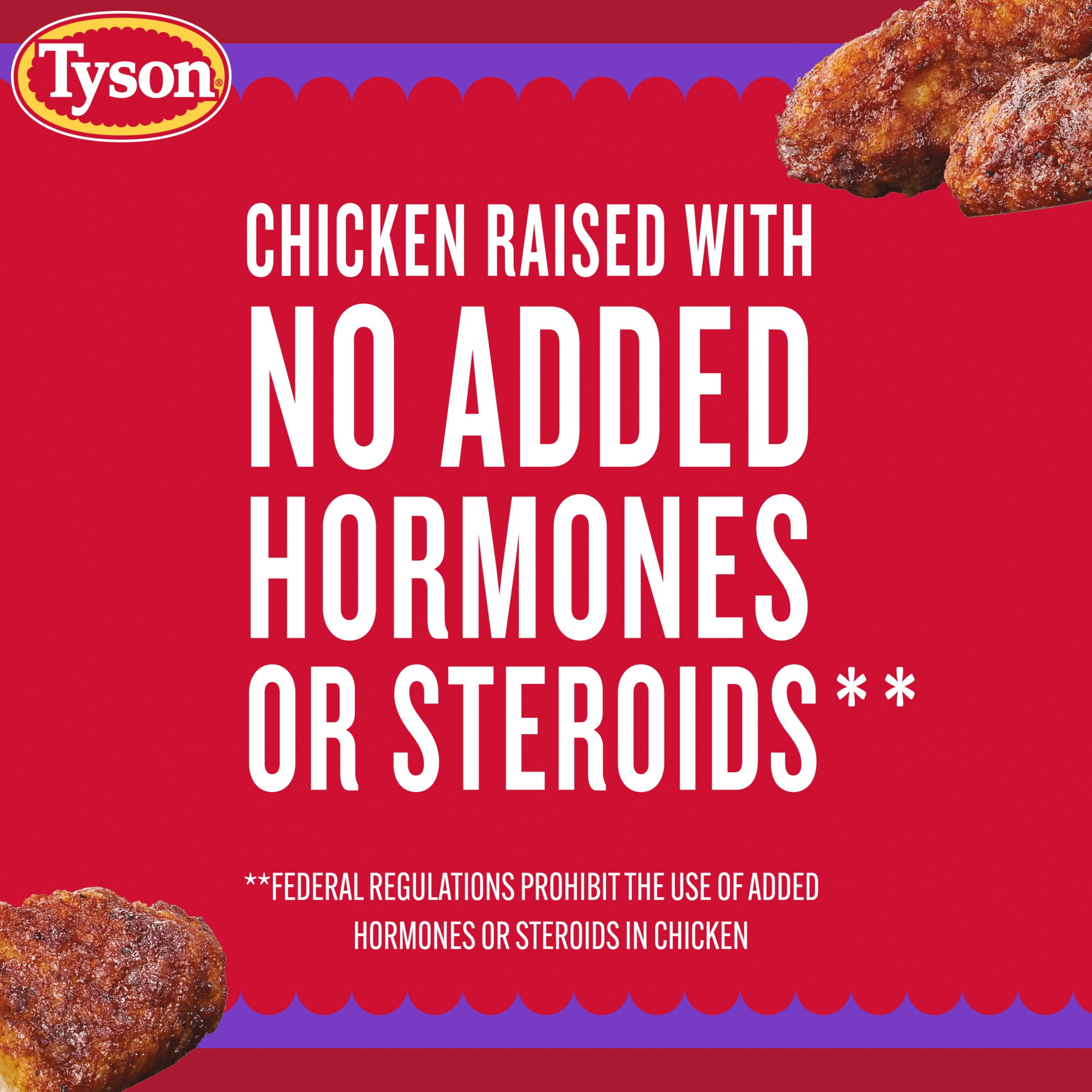 Tyson Honey BBQ Flavored Chicken Strips, 25 oz (Frozen, Fully Cooked)