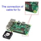 thumbnail image 1 of Destornillador Ventilador de refrigeración de CPU sin escobillas para Raspberry Pi RasPi 3 Modelo B 2 Modelo B/B+, 1 of 7