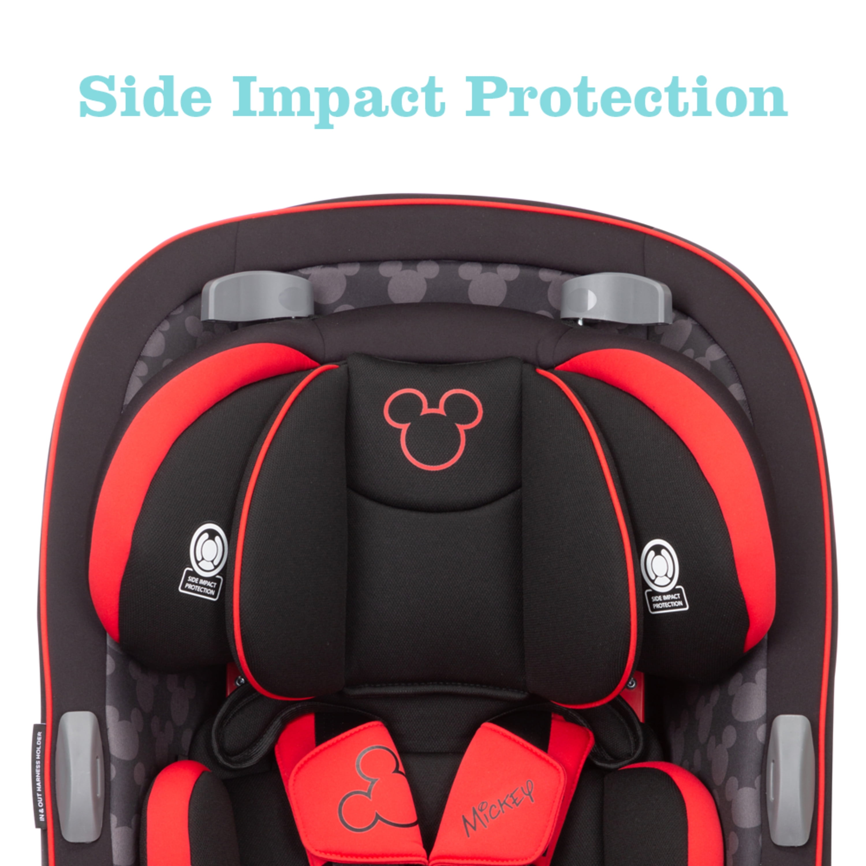 Disney Baby Grow and Go All-in-One Convertible Car Seat, Simply Mickey, Infant & Toddler, Unisex
