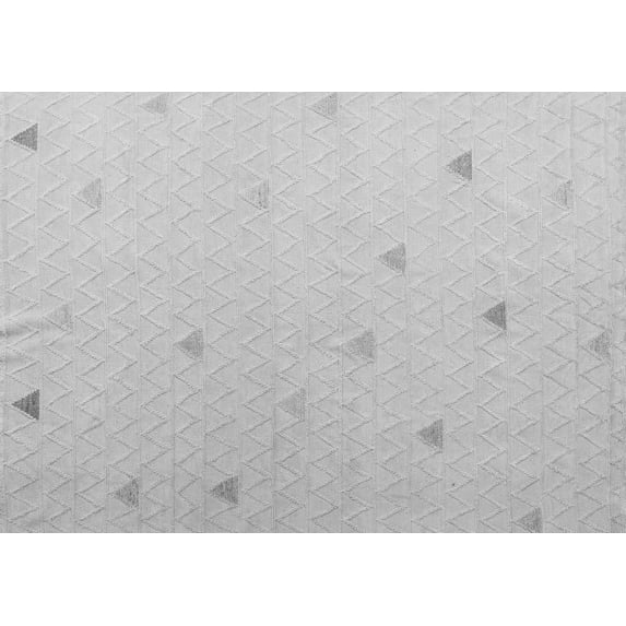 Ahgly Company Indoor Rectangle Solid Gray Modern Area Rugs, 2' x 3'