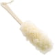 thumbnail image 1 of Exfoliating Shower Sponge, Body Scrubber, Bath Brush - Long Handle (Cream), 1 of 5