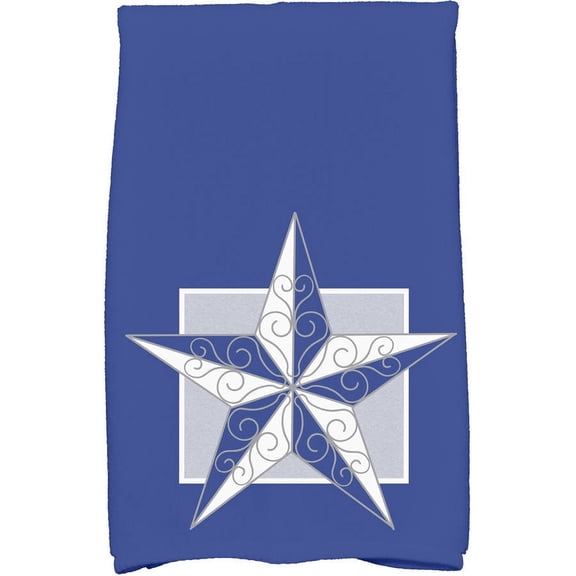 Holiday Essence Night Star Geometric Print Kitchen Towel