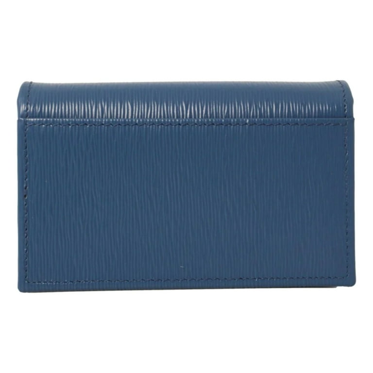 Prada Saffiano Yellow Leather Card Case Wallet 1MC122