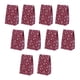 thumbnail image 4 of 10 bolsas de papel kraft para regalo de Navidad, bolsas para golosinas, diseño con elementos navideños, bolsas para dulces, bolsas para regalos para Rojo y, 4 of 8