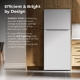 thumbnail image 5 of Kenmore 20.2 cu. ft. Top Freezer Refrigerator, Adjustable Glass Shelves, White, 5 of 11