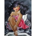 thumbnail image 1 of 5D Mosaico Felicidad Mujer Gorda Kit DIY Taladro Artesanía, 1 of 10