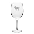 thumbnail image 1 of Entlebucher Mountain Dog Deep Etched 19 oz Classic Red Wine Glass, 1 of 1