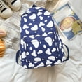 thumbnail image 6 of Cow Print Backpack, Nylon Backpack, Large Capacity Adjustable Strap Casual Backpack, Lightweight Durable Water-Resistant Material for Everyday Use, 6 of 7