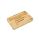 thumbnail image 1 of Soporte de almacenamiento de plato de bandeja de jabón de ducha de baño de madera de bambú Natural respetuoso con el medio ambiente Wmkox8yii hjk3972, 1 of 1