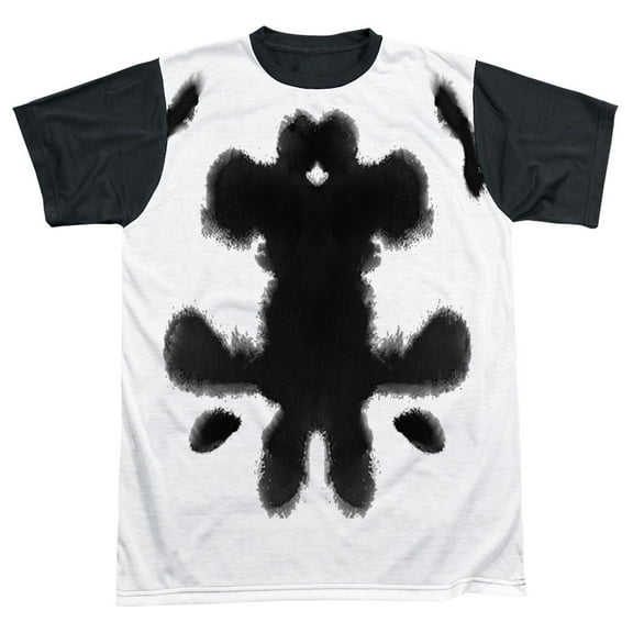 Watchmen Men's  Rorschach Sublimation T-shirt White