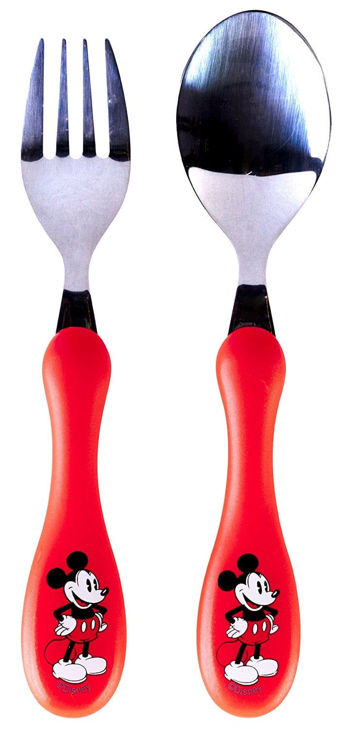 Disney Parks Mickey Mouse 5pc Kids' Silverware Set, Character