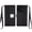 Black, variant on For TCL 50 XL 5G Wallet ID Card Holder Case Cover - Black