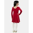 thumbnail image 2 of The Children's Place Big & Little Girls Long Sleeve Christmas Velour Dress, Sizes 6M-XXL, 2 of 5