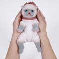 thumbnail image 4 of Paradise Galleries® Adorable Fur-ever Babies, Ping Lau - Sculptor and Artist Designer Doll Collection, 9" Stuffed Animal with Teal Yarn Ball, Special Birthday Gift, Ages 3+ - Balinese Kitten, 4 of 9
