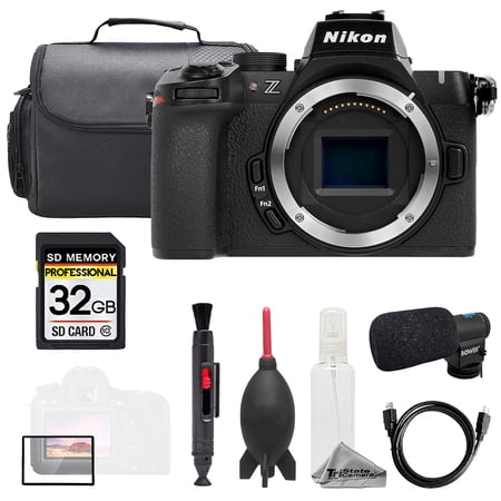 Nikon Z50 II (Body) + Mic + 32GB + Bag+ Screen Protector- Basic Kit (International Version)