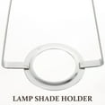 thumbnail image 3 of OULII 1 Ensemble de Cadre de Lampe Rétro Métal Argenté Abat-Jour DIY pour Adultes, 3 of 7