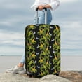 thumbnail image 7 of Rateoe Corn And Dragonflies Printed Luggage Cover, Suitcase Protector Fits 18-32 Inch Luggage-Small, 7 of 7
