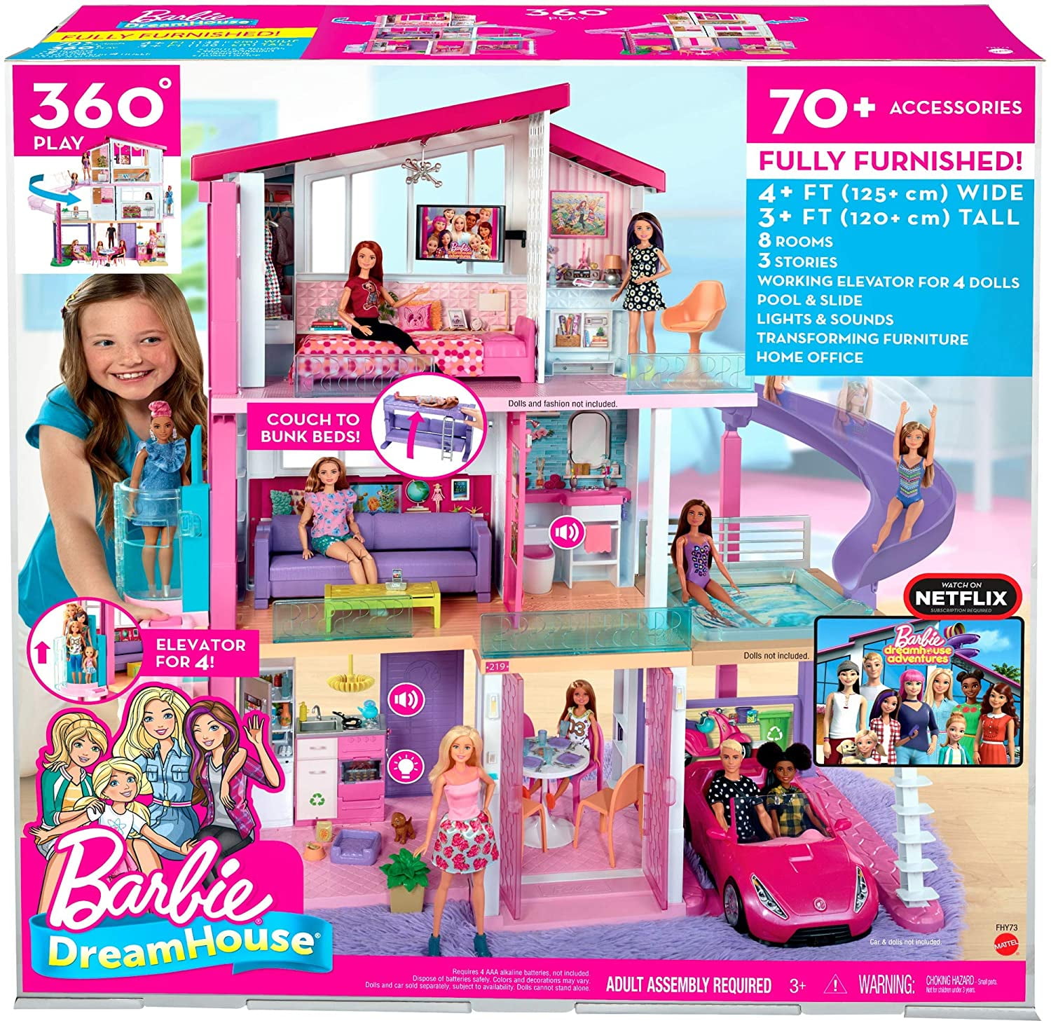 barbie dream house elevator