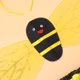 thumbnail image 3 of BRIGHTFUFU Juego de disfraces de 4 piezas Conjunto de alas de abeja Aro de pelo Falda de tutú Kit de varita de hadas Accesorios de cosplay de escenario para niño Varita de color aleatorio, 3 of 8