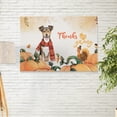 thumbnail image 2 of Happy Thanksgiving Toy Fox Terrier with Turkey Pumpkins Autumn Vibes Horizontal Matte Canvas Poster Dog Lover Wall Art Home Decor - 12018, 2 of 5