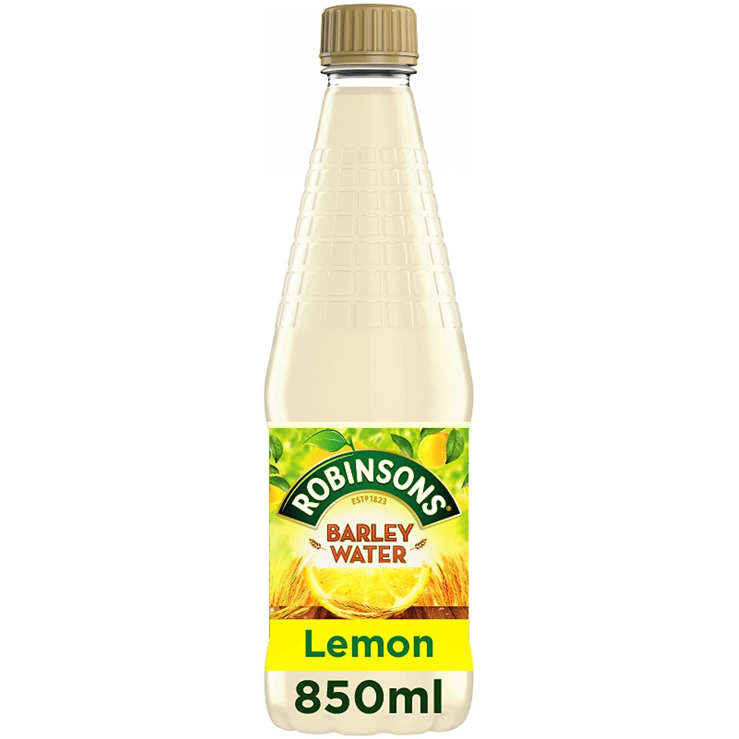 Robinsons Lemon Barley Water Fruit Drink Bottle 850 ml (Pack of 8