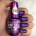 thumbnail image 2 of L.A. Colors Dark Metal Nail Polish, 2 of 5