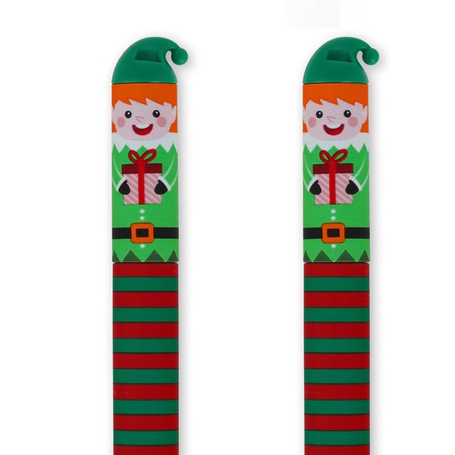 2ml Ink Erasable Pen Set Christmas Special Edition 3 Pens .Perfect Cute For Colleagues Friends Relatives Or Cute Set W Envelope!