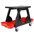 thumbnail image 1 of Tabouret de Garage Roulant, Tabouret de Mécanicien Polyvalent Confortable pour Lavage de Voiture, 1 of 7